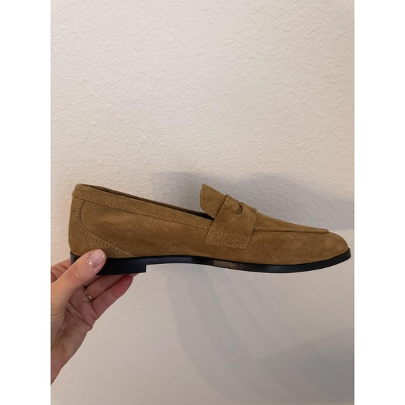Zara Shoes Womens Size 5.5 Brown Suede Loafers Slip On Cushioned Flats - Picture 14 of 16